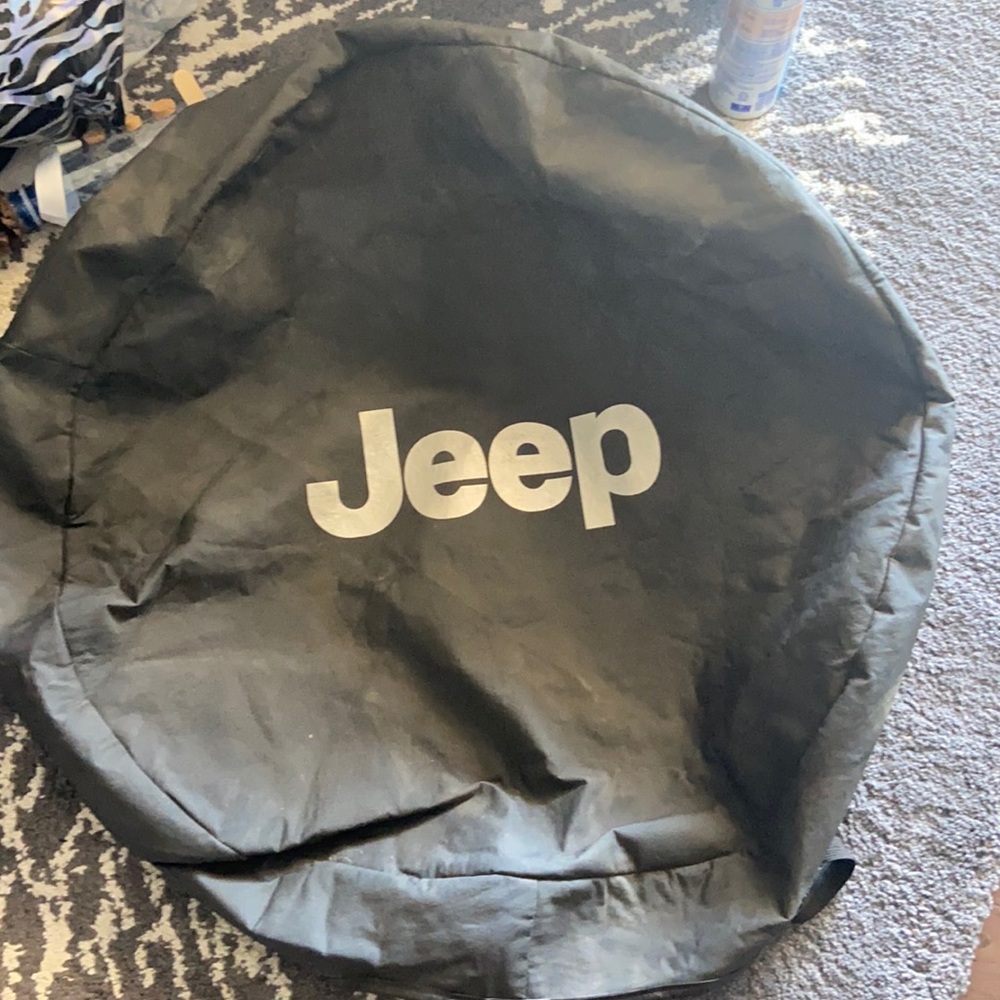 Jeep Wrangler spare tire cover